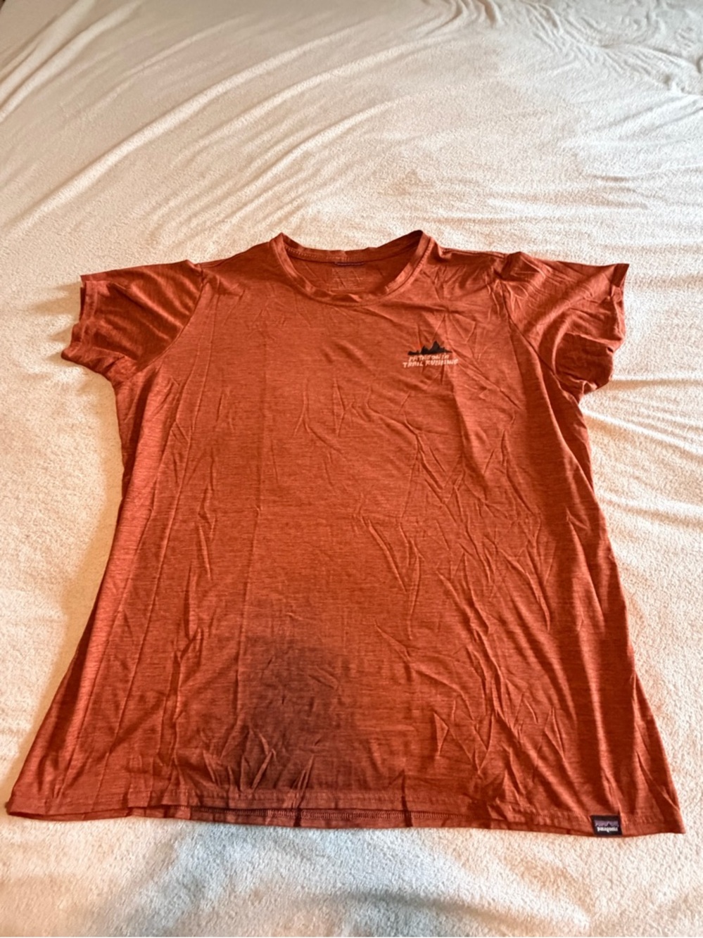 Patagonia Capilene Cool Daily Short Sleeve T-shirt, Rust XXL